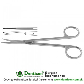 Metzenbaum-Fino Delicate Dissecting Scissor Straight - Sharp/Sharp Slender Pattern Stainless Steel, 14.5 cm - 5 3/4"